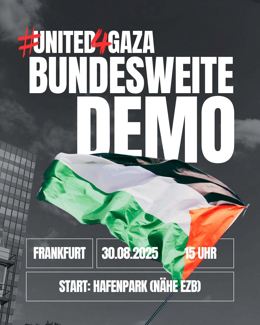 United4Gaza Bundesweite Demo